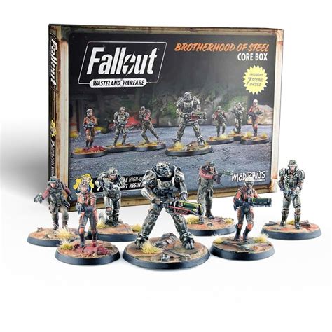 fallout wasteland warfare brotherhood of steel core box|Fallout: Wasteland Warfare .